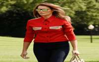 Melaniatrump.style:  A Look at Her Iconic Fashion Choices