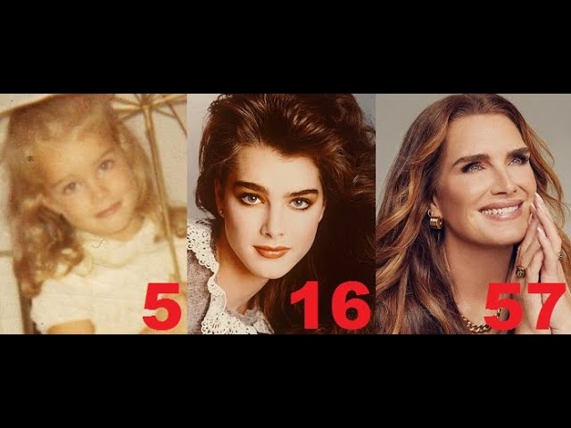 brook shields young: her early life, see how she became a superstar.
