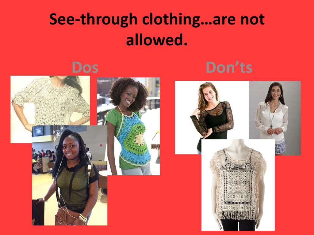 Is See Through Clothing Acceptable? Find Out Dos and Donts