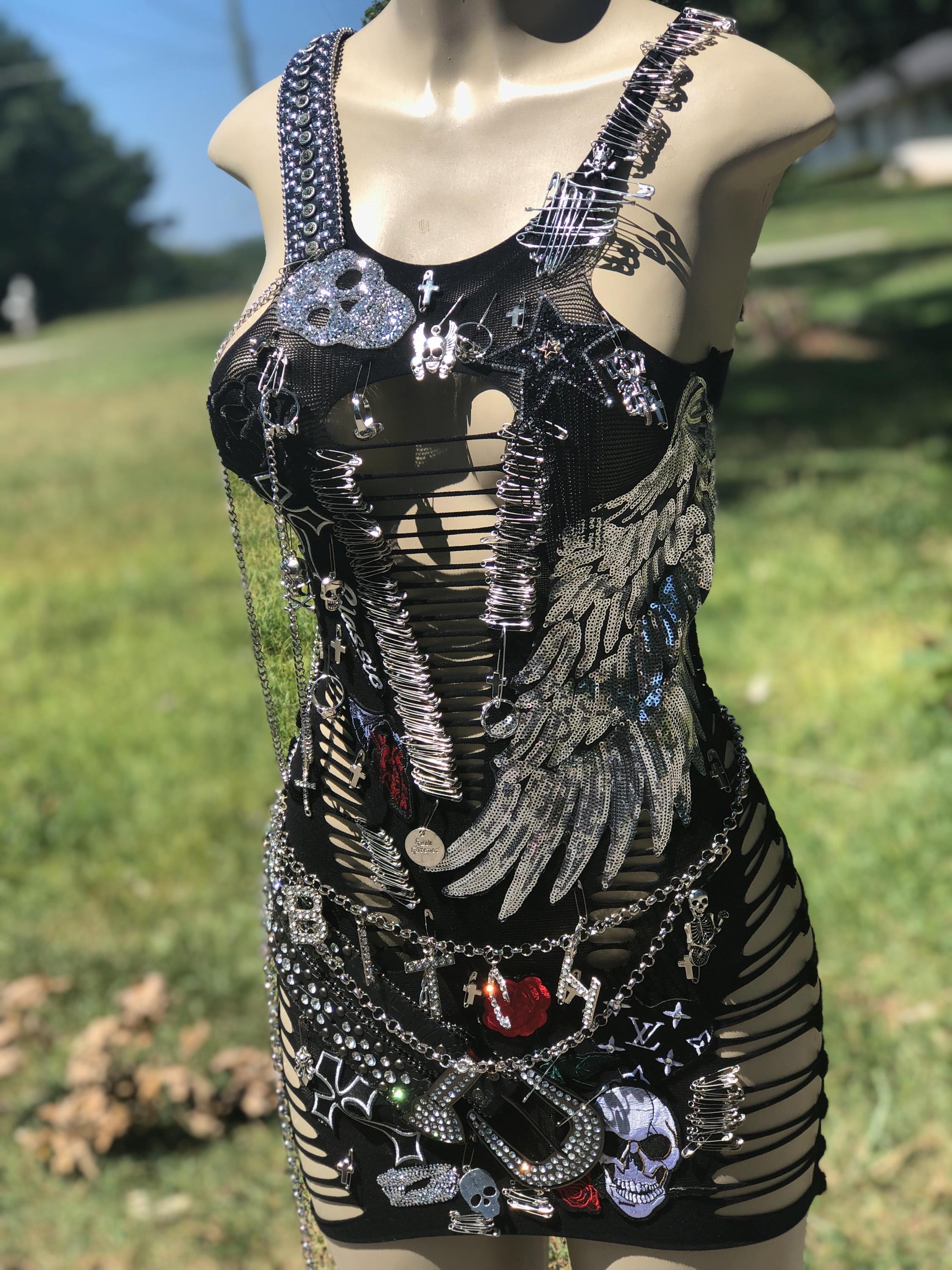 Safety Pin Dress: How to Rock This Edgy Trend