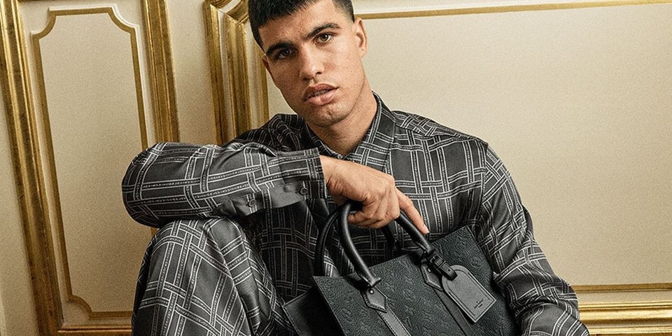 Where to Buy Carlos Alcarazs Stylish LV Bag?