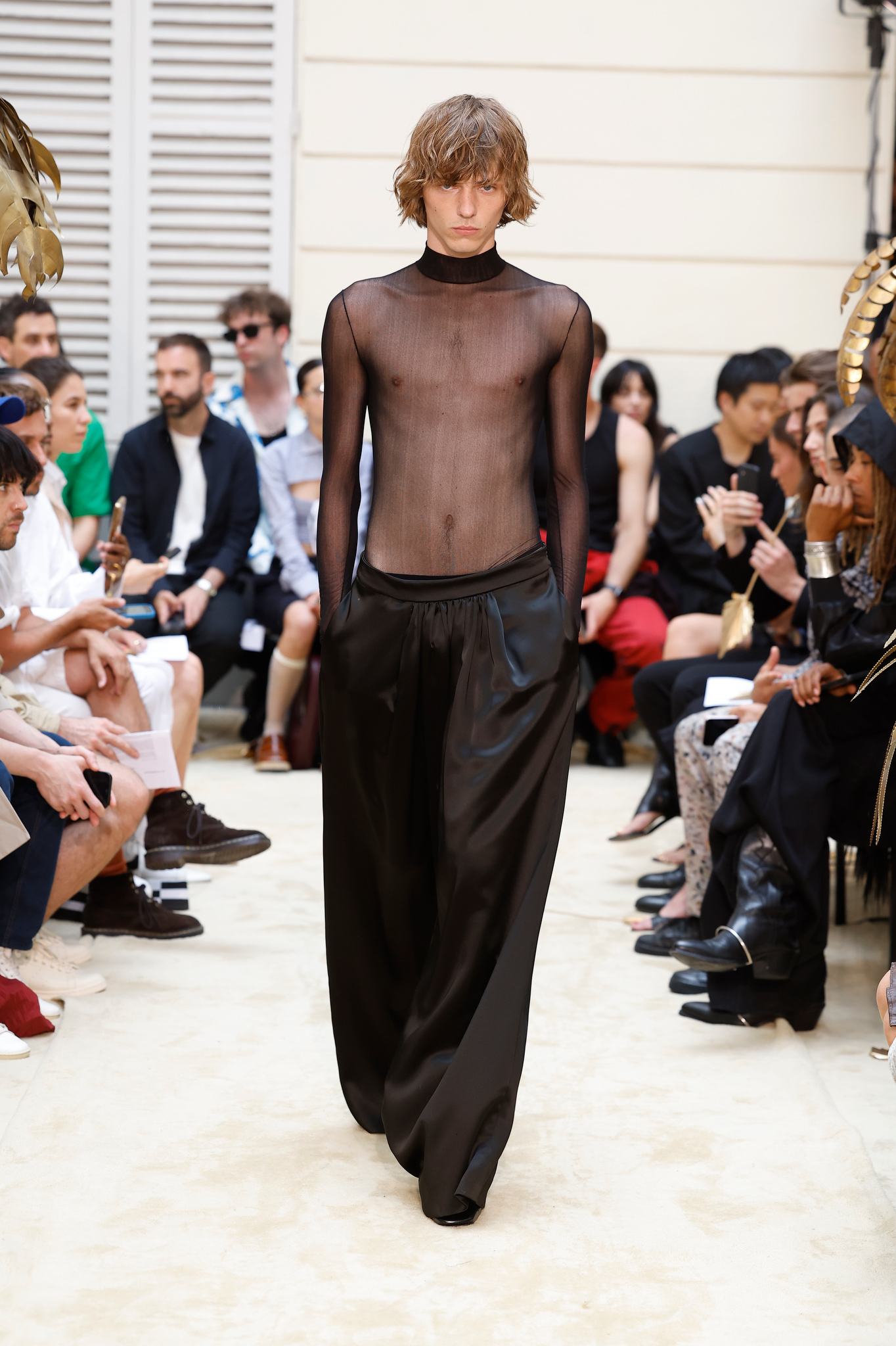 See-Through Style: Exploring the Rise of Men in Sheer Clothing