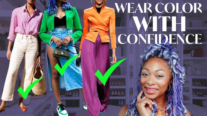 Bright color clothing: Learn how to make bold and fun outfit choices.
