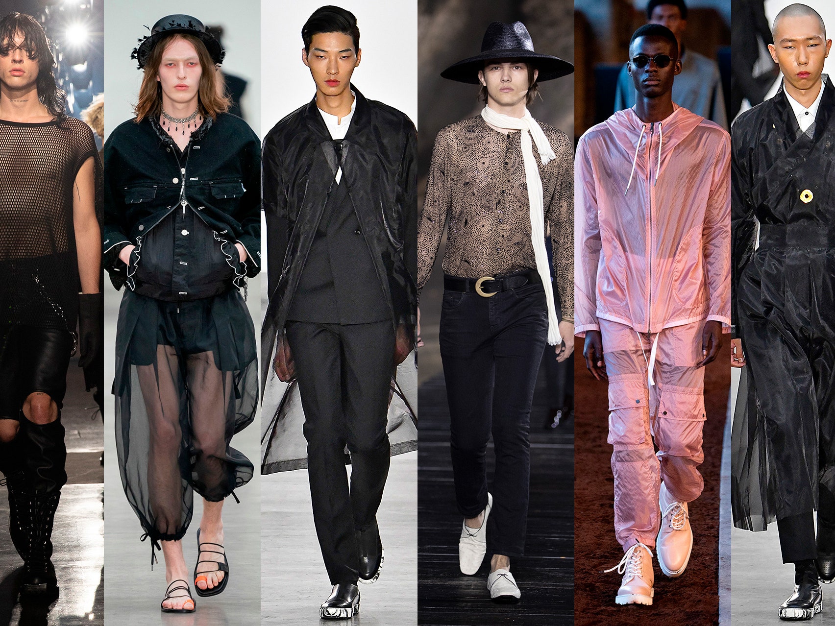 See-Through Style: Exploring the Rise of Men in Sheer Clothing