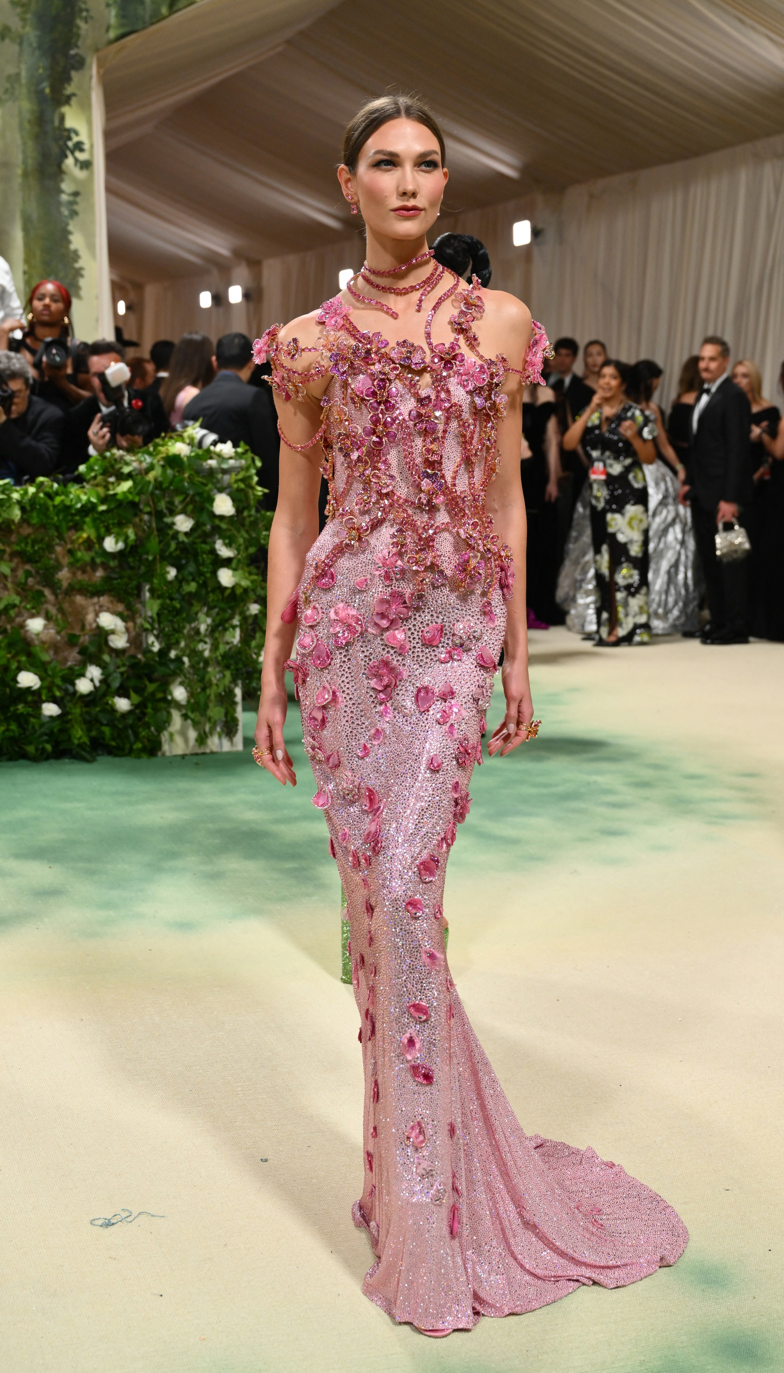 Catch Karlie Klosss Glam Moment at Met Gala 2024