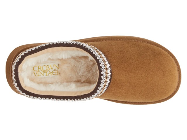 Discover the Charm of Crown Vintage Slippers