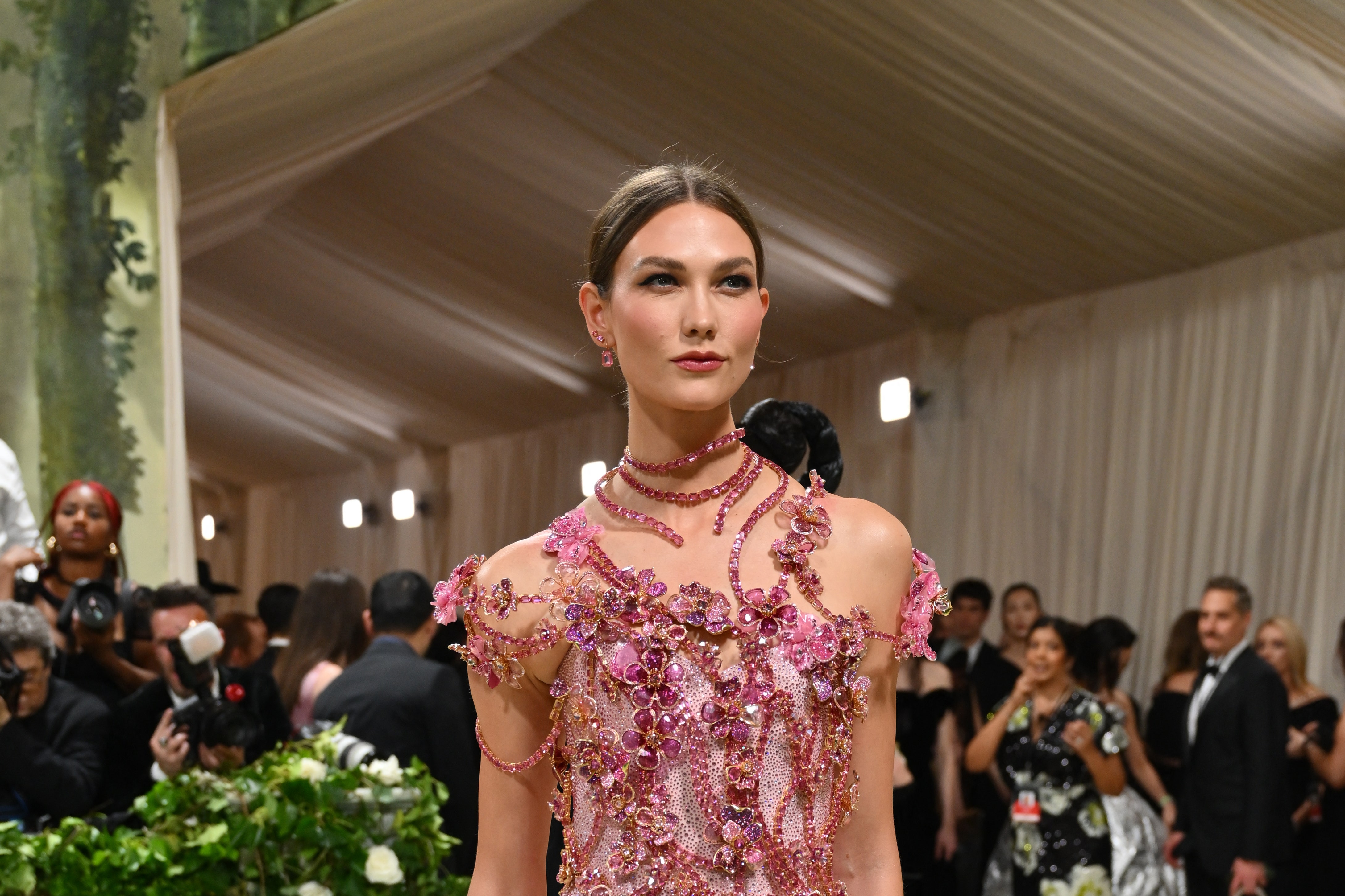 Catch Karlie Klosss Glam Moment at Met Gala 2024
