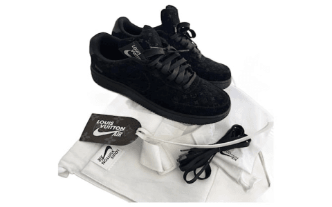 Where to Buy Black Louis Vuitton Air Force 1?
