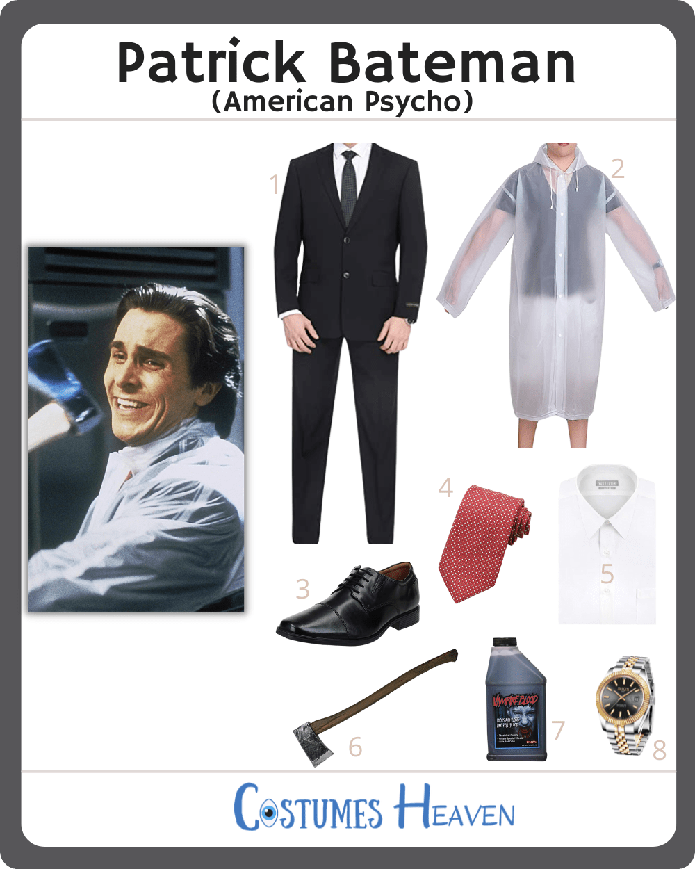 American Psycho Outfits for Men: Recreate Iconic Looks on a Budget