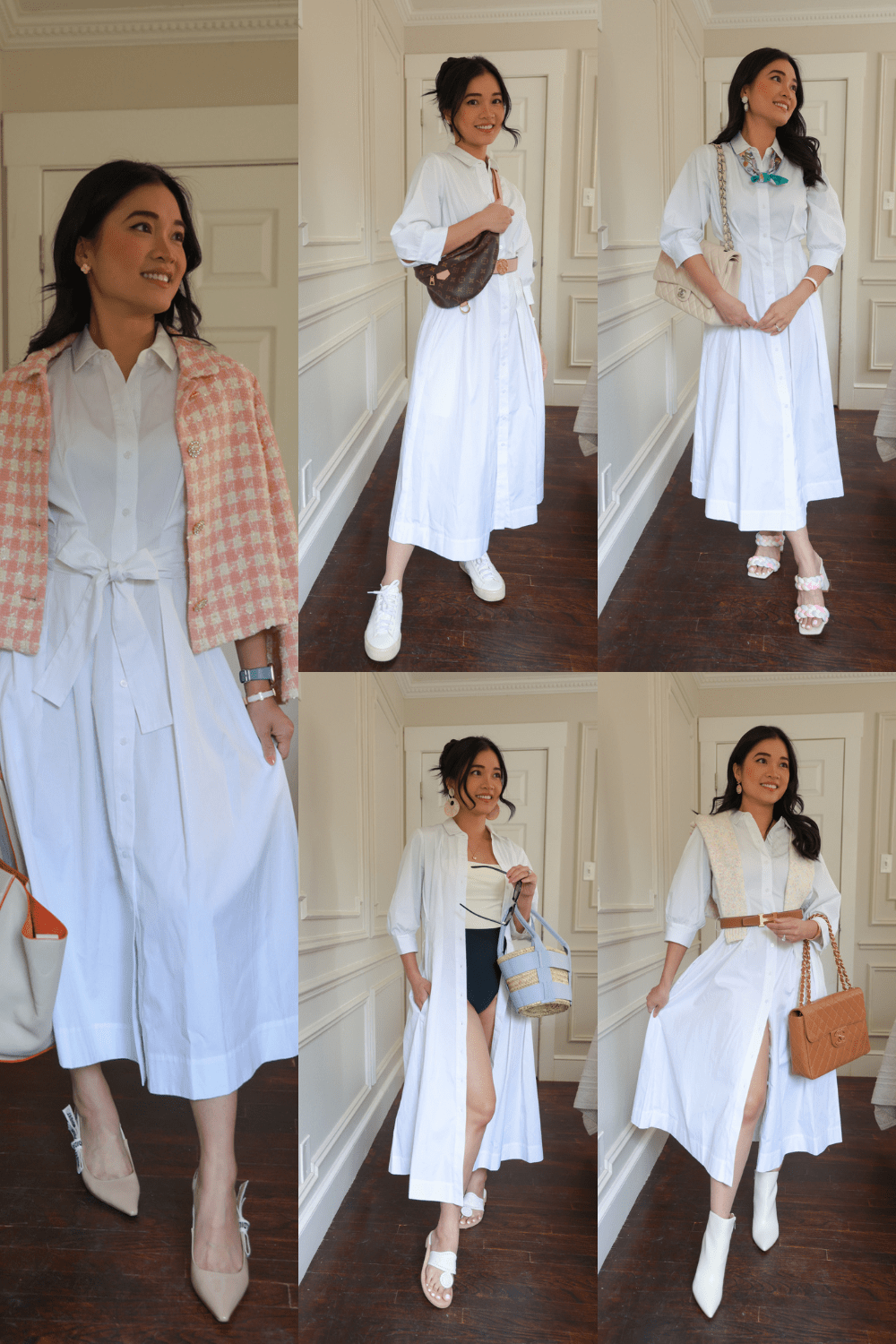 How to Accessorize a White Shirtwaist Dress (Elevate Your Look)