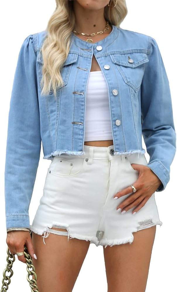 Cropped Jean Jacket Womens: Trendy and Affordable Options