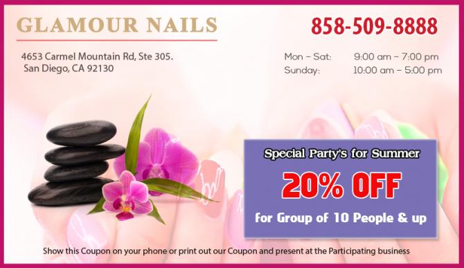 Glamour Nails Carmel: Check Out Our Latest Offers and Services