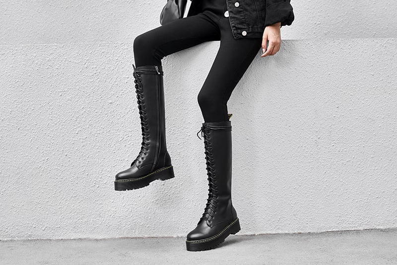 Lace Up Knee High Boots: How to Style Them for Any Occasion & Look Amazing All the Time