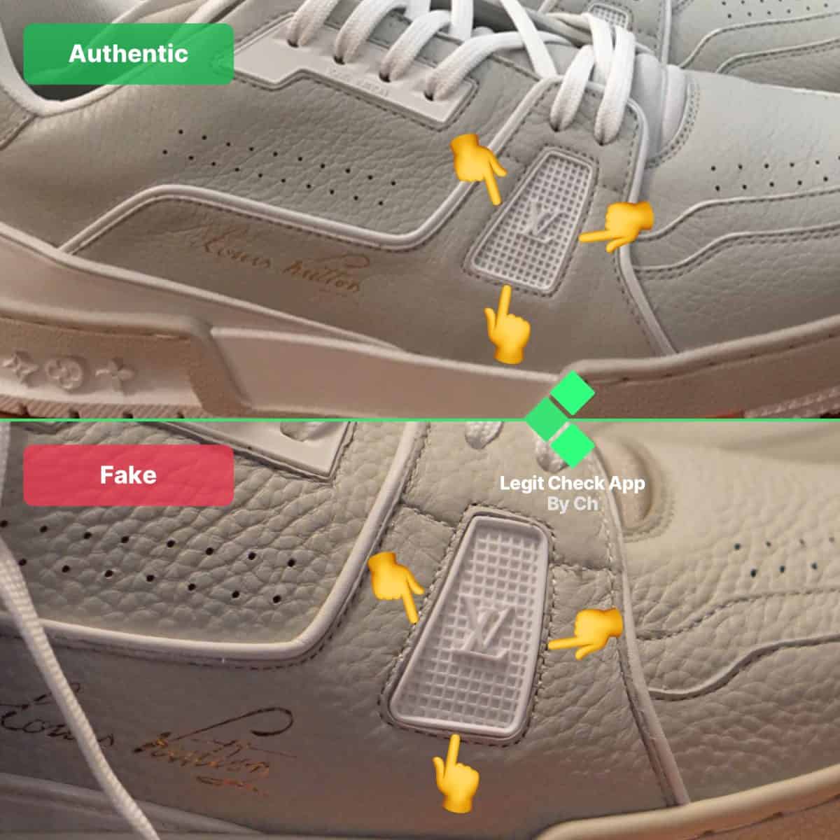 How to Spot Fake Red Louis Vuitton Sneakers: Real vs. Fake Guide!