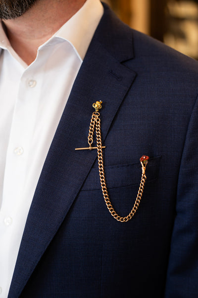 Designer Brooch For Men: How To Pick The Best One For Your Style?