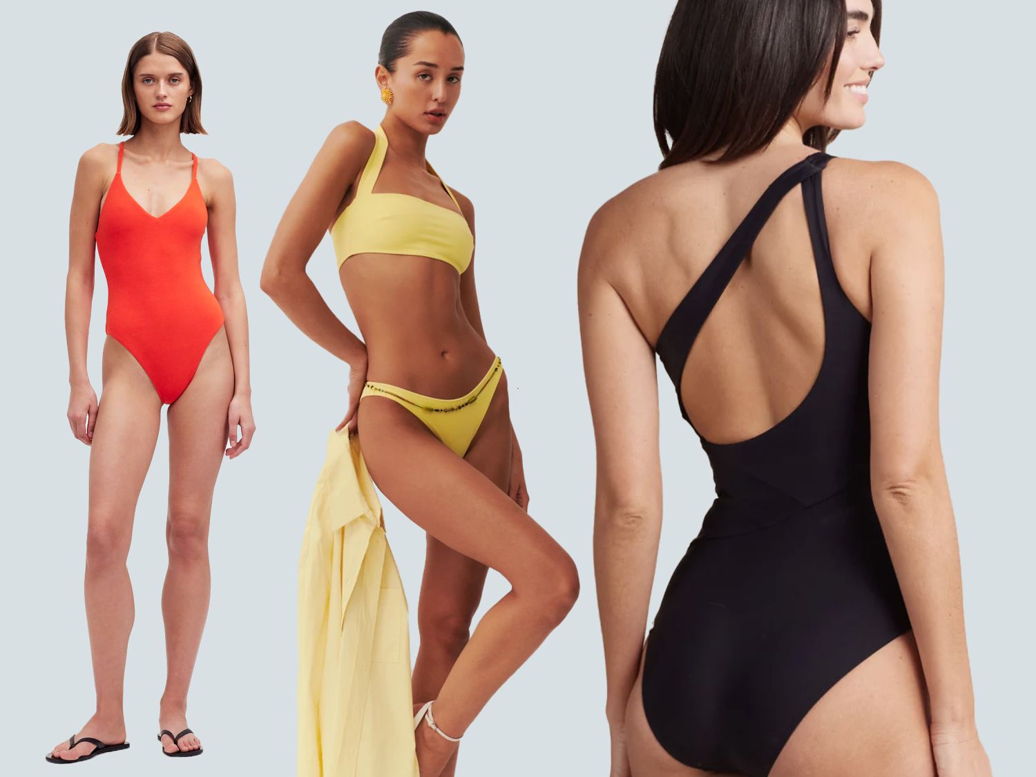 Where to buy Katie Holmes swimsuit? Find similar styles and get beach ready today, the most popular styles.